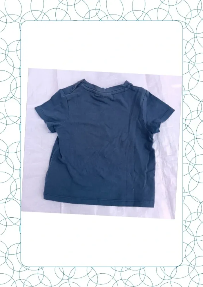 Tee shirt manches courtes 12 mois Noukie's - photo numéro 3