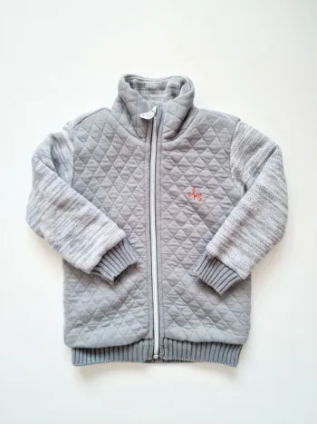 Noukie's - Pull / gilet manches longues, doublé polaire - Fermeture zippée (2 ans)
