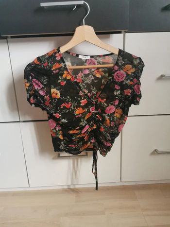 Très beau haut court transparent taille S