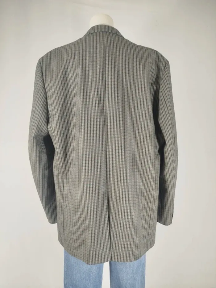 Veste costume - Blazer en Laine Homme Vintage Travelling x Ternyck Frères - Fabriqué en France - photo numéro 2