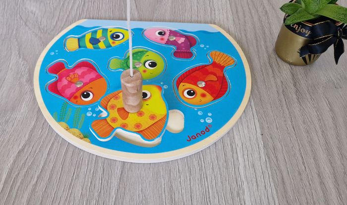 Puzzle Speedy Fish en bois - Janod - photo numéro 2