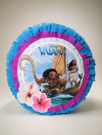pinata Vaiana et Maui anniversaire fille