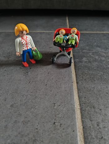 Playmobil maman et ces jumeaux 4782