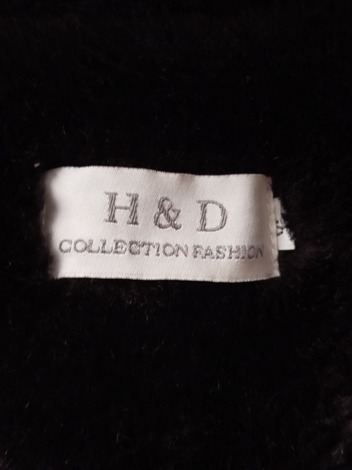 Manteau noir chaud H &D taille 42 - photo numéro 3