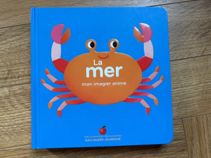 Livre imagier volets ouvrir enfant La mer Gallimard - photo numéro 2