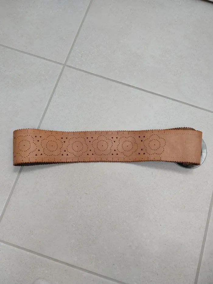 Grosse ceinture ajourée Pieces - photo numéro 6