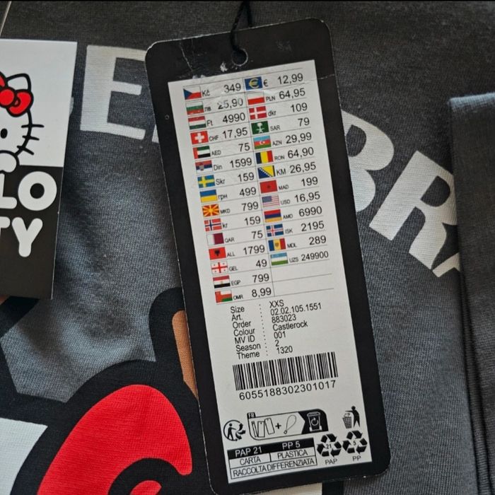 Tee-shirt Oversize édition 2024 Hello Kitty Sanrio taille XXS - photo numéro 7