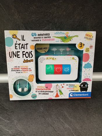 Clementoni Il Etait Une Fois Mon conteur d'histoires avec écouteurs 64 Histoires à Créer et Ecouter
