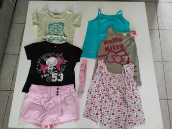 Lot été 5 ans 7 pièces