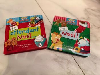3 livres Noël/Hiver - Mon Bébé  Imagier