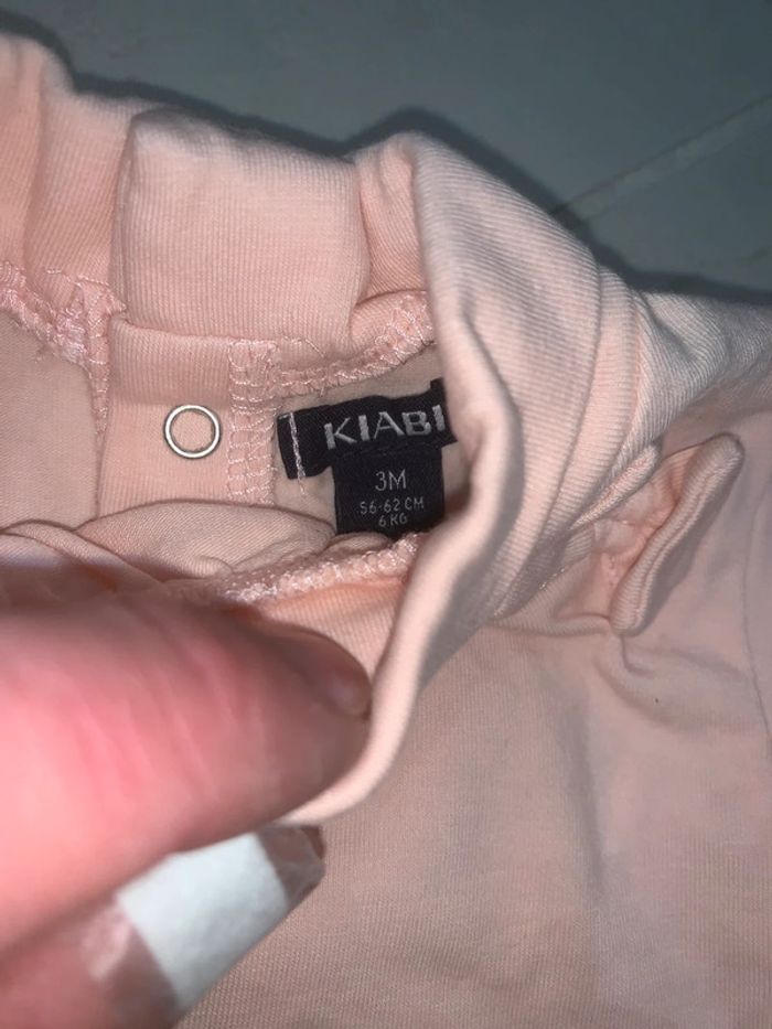 T- shirt manches longues noeud kiabi 62cm - photo numéro 3