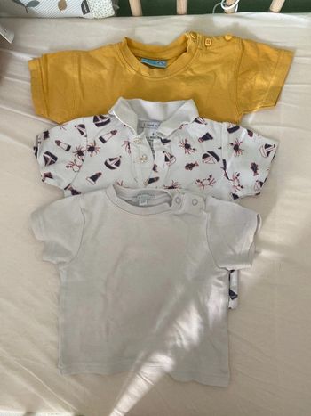Lot 3 tee shirt manches courtes