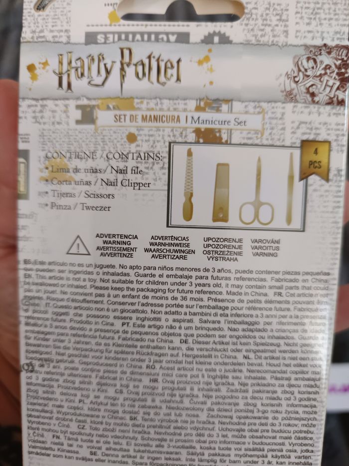 Set de manucure Harry Potter - photo numéro 2