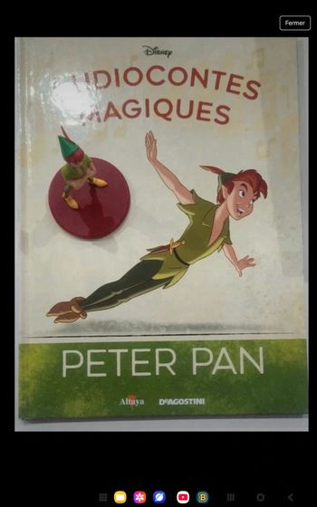 6ėme audioconte magique altaya deagostini disney audio conte compte comte magic livre figurine