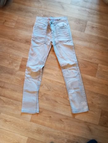 Jean gris  fille 10ans