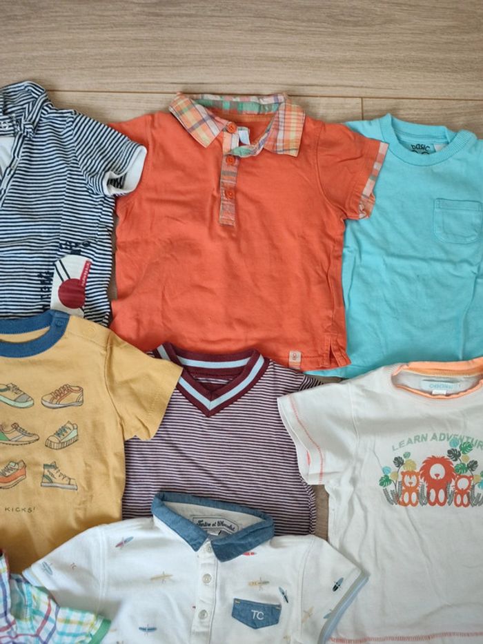 Lot 8 t shirt 12 mois - photo numéro 3