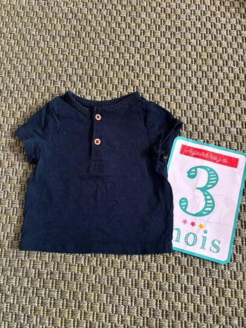T-shirt 3 mois