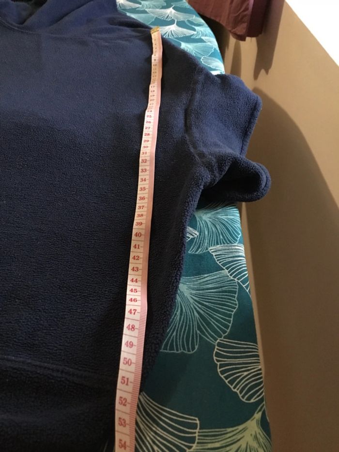 Pull 1/4 zip polaire pour homme The North Face bleu marine taille L 084 - photo numéro 8
