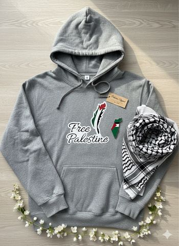 Sweat à capuches Palestine taille S 
