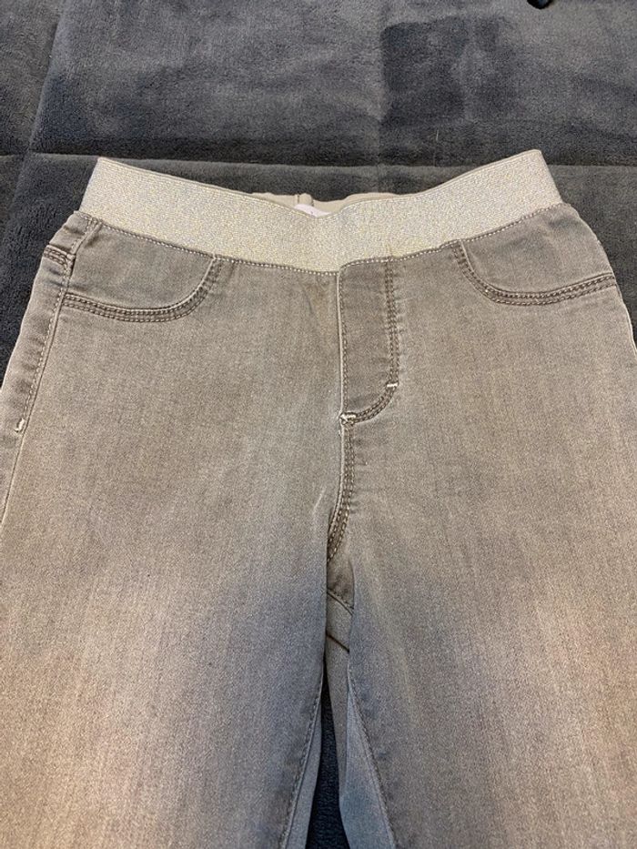 Jean Jegging Absorba gris 8ans - photo numéro 4