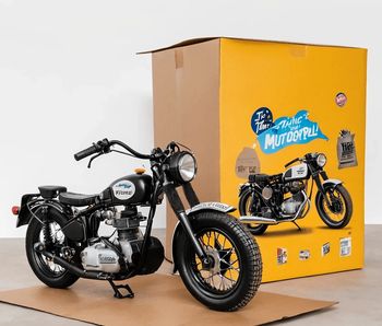 Lot de 3 t-shirts surprise pour motards