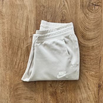 Pantalon de jogging crème Nike pour femme, taille S