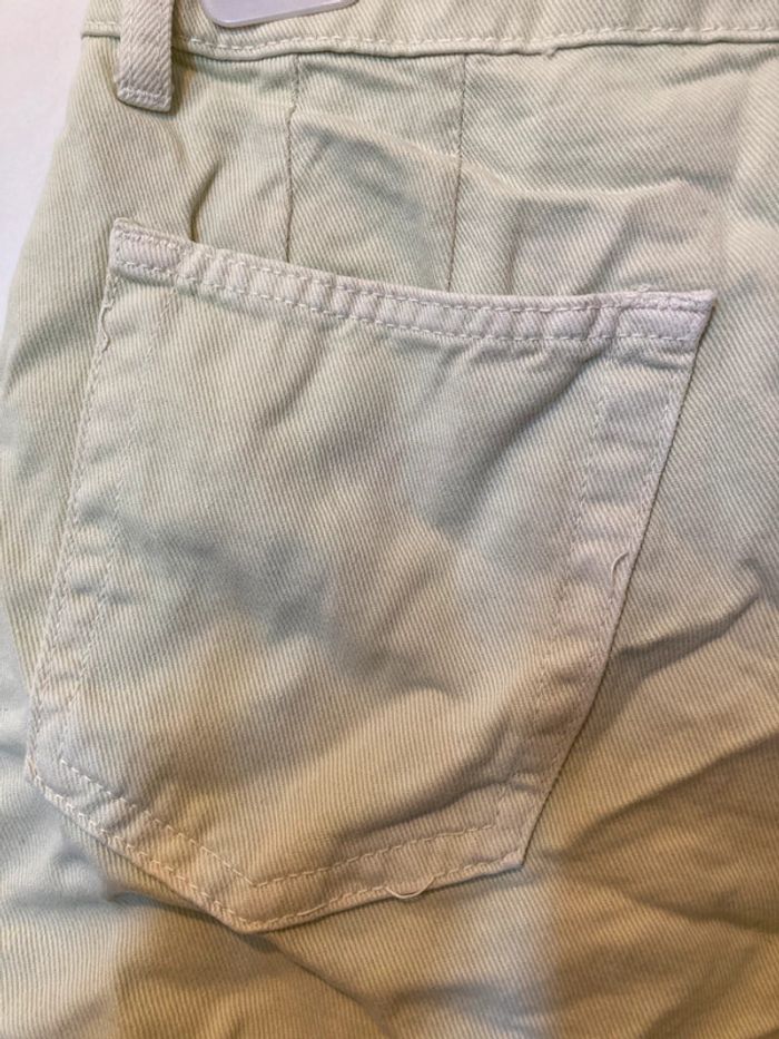 Short en Jean Menthe - photo numéro 7