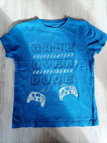 Tee shirt bleu - 6 ans garçon