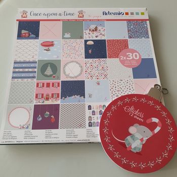 Il était une fois Artemio Scrapbooking Set 30x30cm