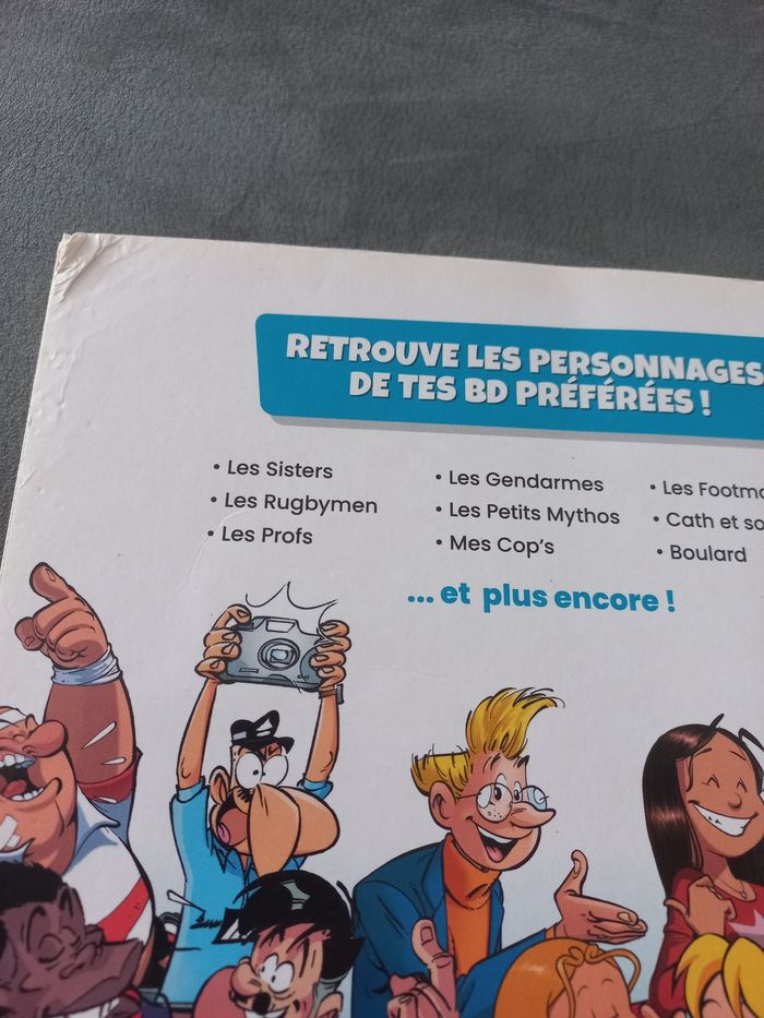 Bd Best of collect or sisters profs mythos footmaniacs cops tome 1 - photo numéro 4