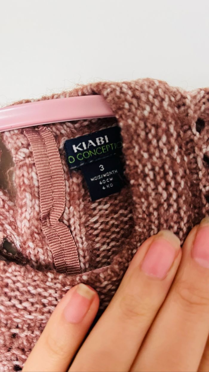 Pull chaud vieux rose - photo numéro 2