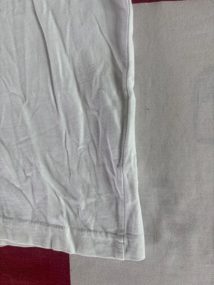T-shirt manche longue Element taille S blanc logo imprimé noir - photo numéro 7