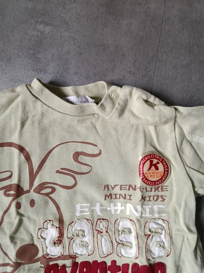 Ensemble pantalon et tee-shirt 12 mois - photo numéro 2