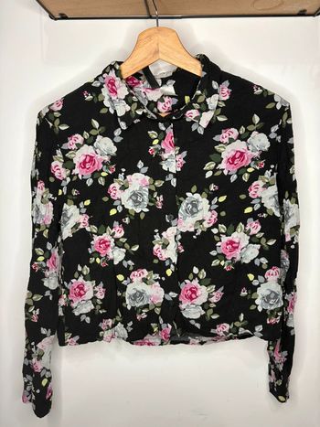 Chemise fleurs T42