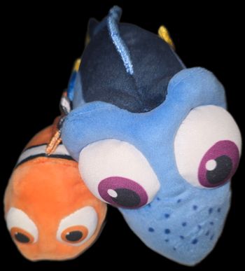 Grande peluche Némo et Dory "le monde de Némo" disney