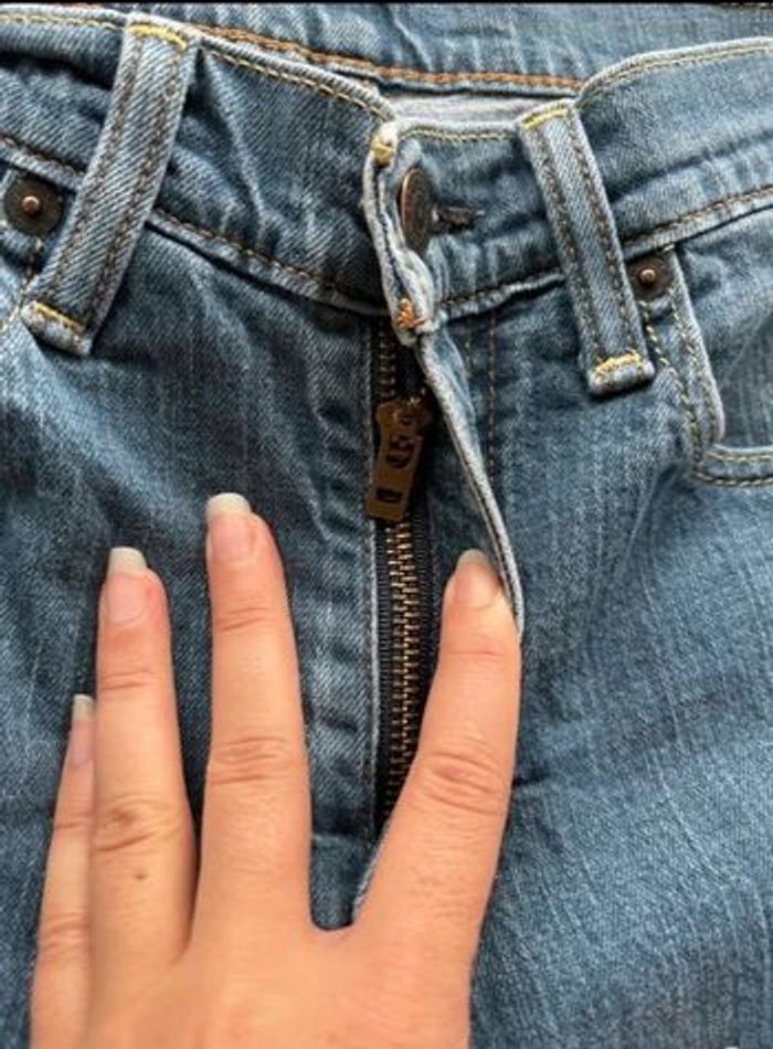 Jean Levi’s 514 Homme - Coupe slim taper  straight fit Bleu Taille M 38/40 W29 Mexique 00s y2k - photo numéro 7
