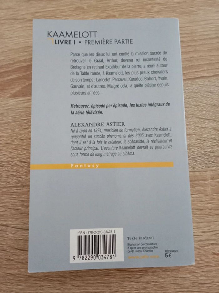 Alexandre Astier 🪅 Kamelott livre I première partie - photo numéro 2