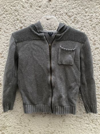 Gilet zippé Kiabi 8 ans