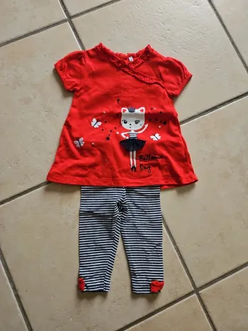 Ensemble bébé fille été