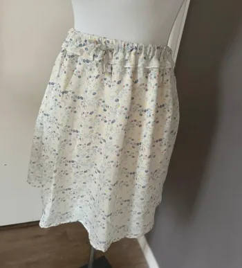 Les fées de bengale jupe d’été voilée, imprimer floral taille 2/38