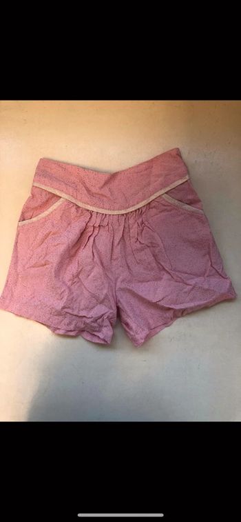 Short noukies vieux rose