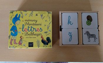 Jeu Montessori "Les lettres de Balthazar "