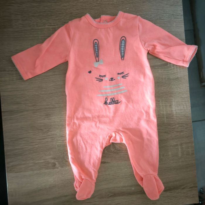 Pyjama léger fille taille 3 mois - photo numéro 2