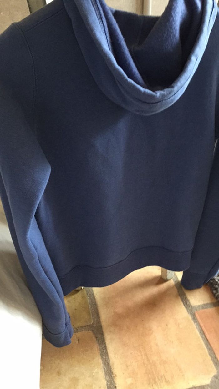 Veste capuche sweat bleu Taille M - photo numéro 2