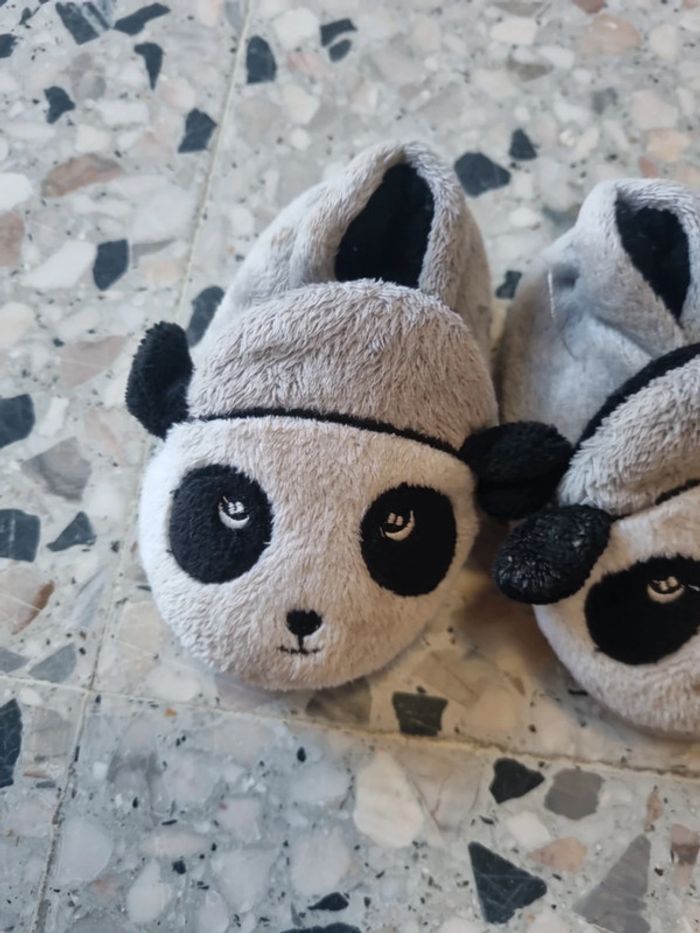 Chaussons panda - photo numéro 2
