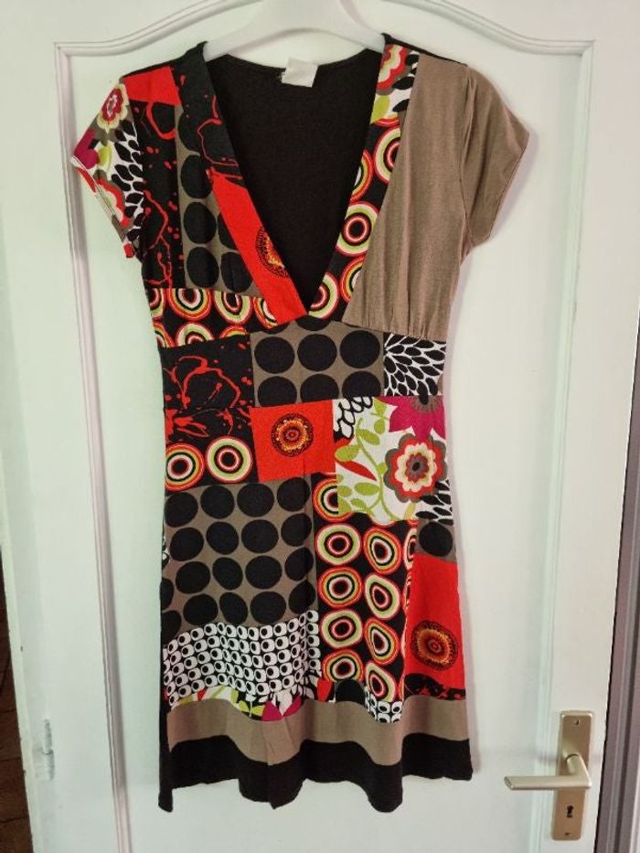 Tunique robe imprimée