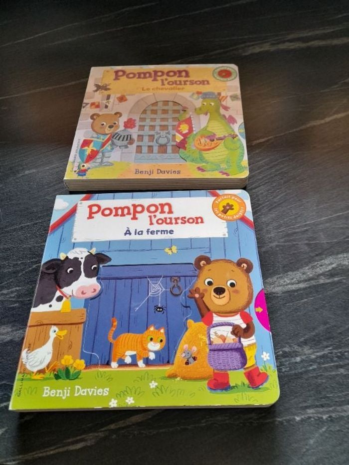 Benji Davies ou Pompon l'ourson