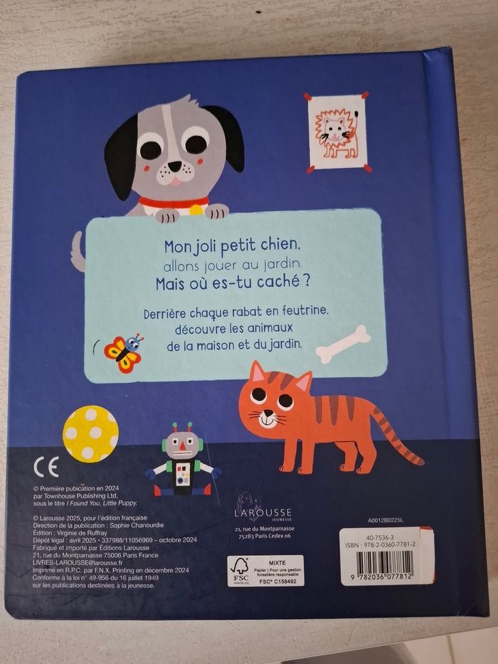 Livre "Où est tu petit chien ?" - photo numéro 2