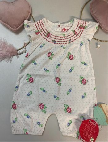 Combinaison bébé fille - neuf -  Picalilly - 0/3 mois 