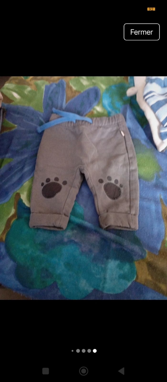 Lot de 12 pantalons garçon 3 mois.